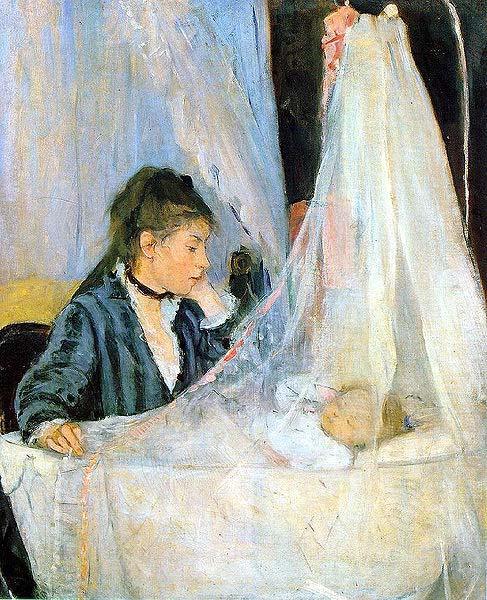 Berthe Morisot Berthe Morisot, The Cradle oil painting image